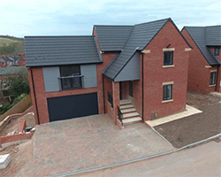 Newly built house