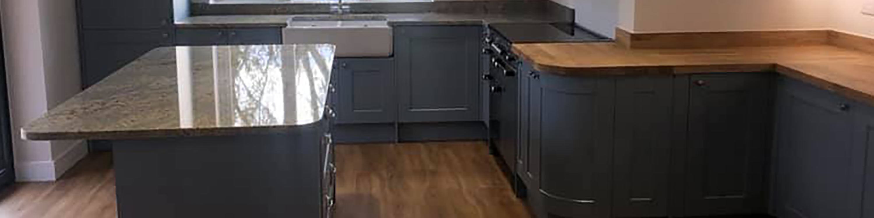 Newly installed kitchen