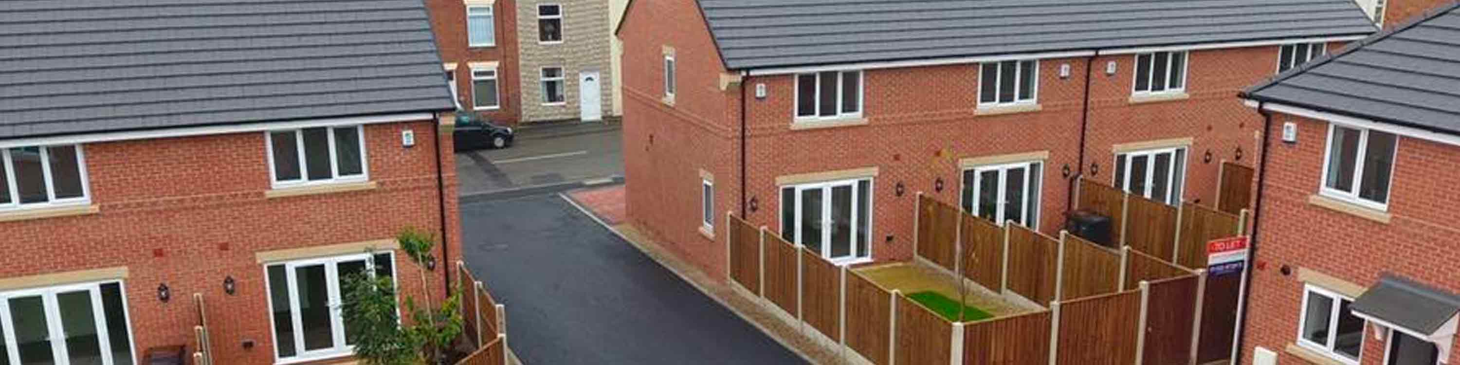 Newly built homes