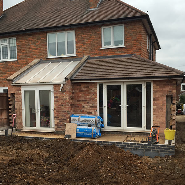 Kitchen & dining room rear extension