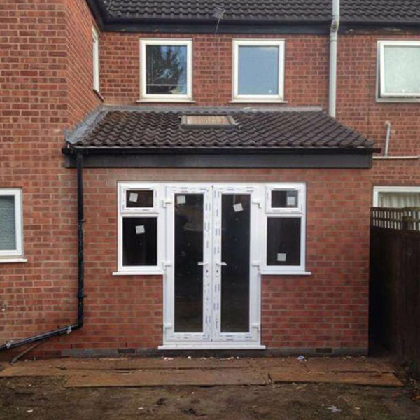 Small, rear ground floor house extension