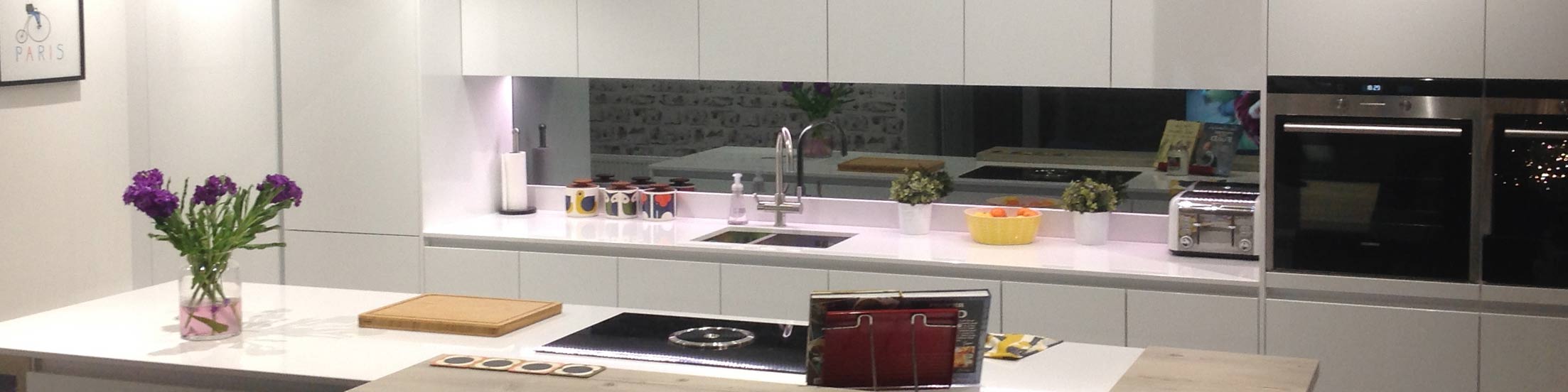 Newly installed kitchen